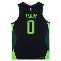 Jayson Tatum Boston Celtics Autographed Black Nike 2024-25 City Edition Authentic Jersey 