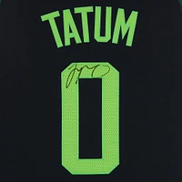 Jayson Tatum Boston Celtics Autographed Black Nike 2024-25 City Edition Authentic Jersey 