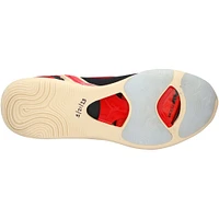 Chaussures Jordan Brand noires et rouges dédicacées par Jayson Tatum des Boston Celtics lors du match contre le Miami Heat le 21 mai 2023