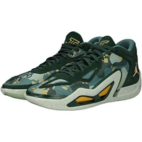 Jayson Tatum Boston Celtics Autographed Game-Used Green Jordan Brand Shoes vs. Atlanta Hawks on April 21, 2023