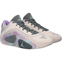 Jayson Tatum Boston Celtics Autographed Game-Used Pink Jordan Brand Shoes vs. Cleveland Cavaliers on May 9, 2024
