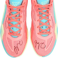 Jayson Tatum Boston Celtics Autographed Game-Used Pink Jordan Brand Shoes vs. Miami Heat on May 19, 2023