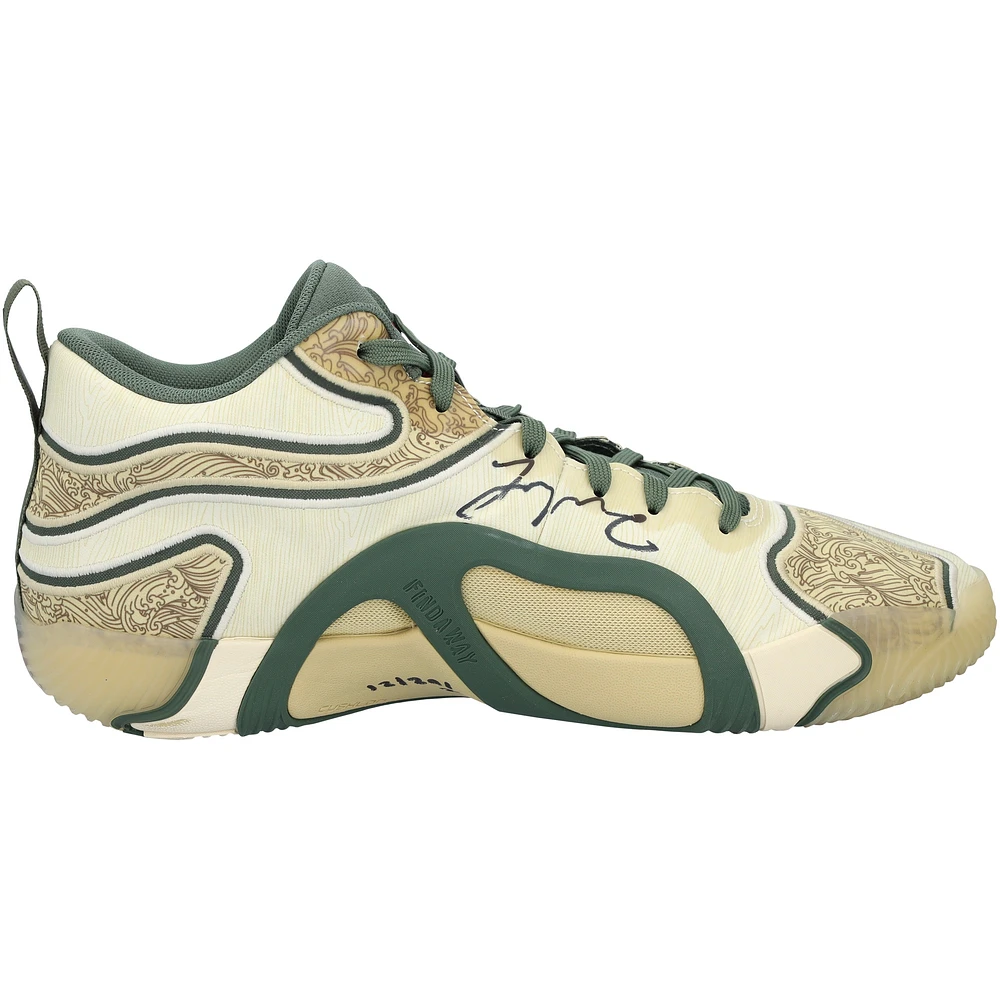 Jayson Tatum Boston Celtics Autographed Game-Used Tan Jordan Brand Shoes vs. Indiana Pacers on December 29, 2024