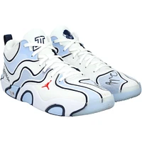 Jayson Tatum Boston Celtics Autographed Game-Used White Jordan Brand Shoes vs. Washington Wizards on November 22, 2024