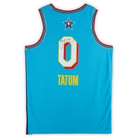 Jayson Tatum Boston Celtics Autographed Light Blue Jordan Brand 2025 NBA All-Star Game Swingman Jersey 