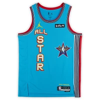 Jayson Tatum Boston Celtics Autographed Light Blue Jordan Brand 2025 NBA All-Star Game Swingman Jersey 