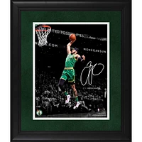 Photographie encadrée de Jayson Tatum Boston Celtics 11" x 14 " - Signature fac-similé