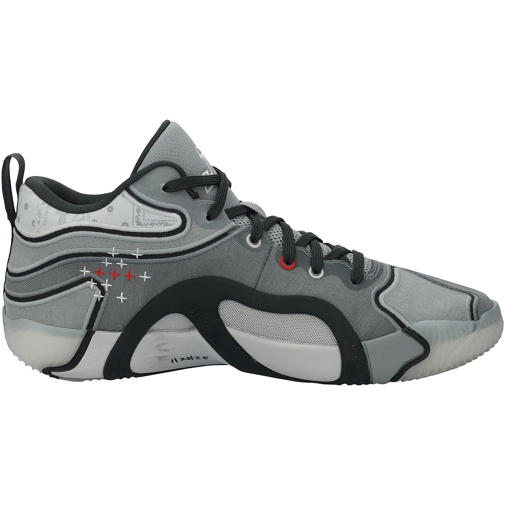 Jayson Tatum Boston Celtics Game-Used Gray Jordan Shoes vs. Los Angeles Lakers on January 23, 2025