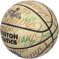 Jayson Tatum, Jrue Holiday, Al Horford & Derrick White Boston Celtics Autographed 2024 NBA Champions Wilson Collector's Edition Basketball - Limited Edition of 50