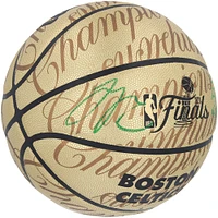 Jrue Holiday Boston Celtics Autographed 2024 NBA Finals Champions Wilson Collector's Edition Basketball with "24 Finals Champs" Inscription