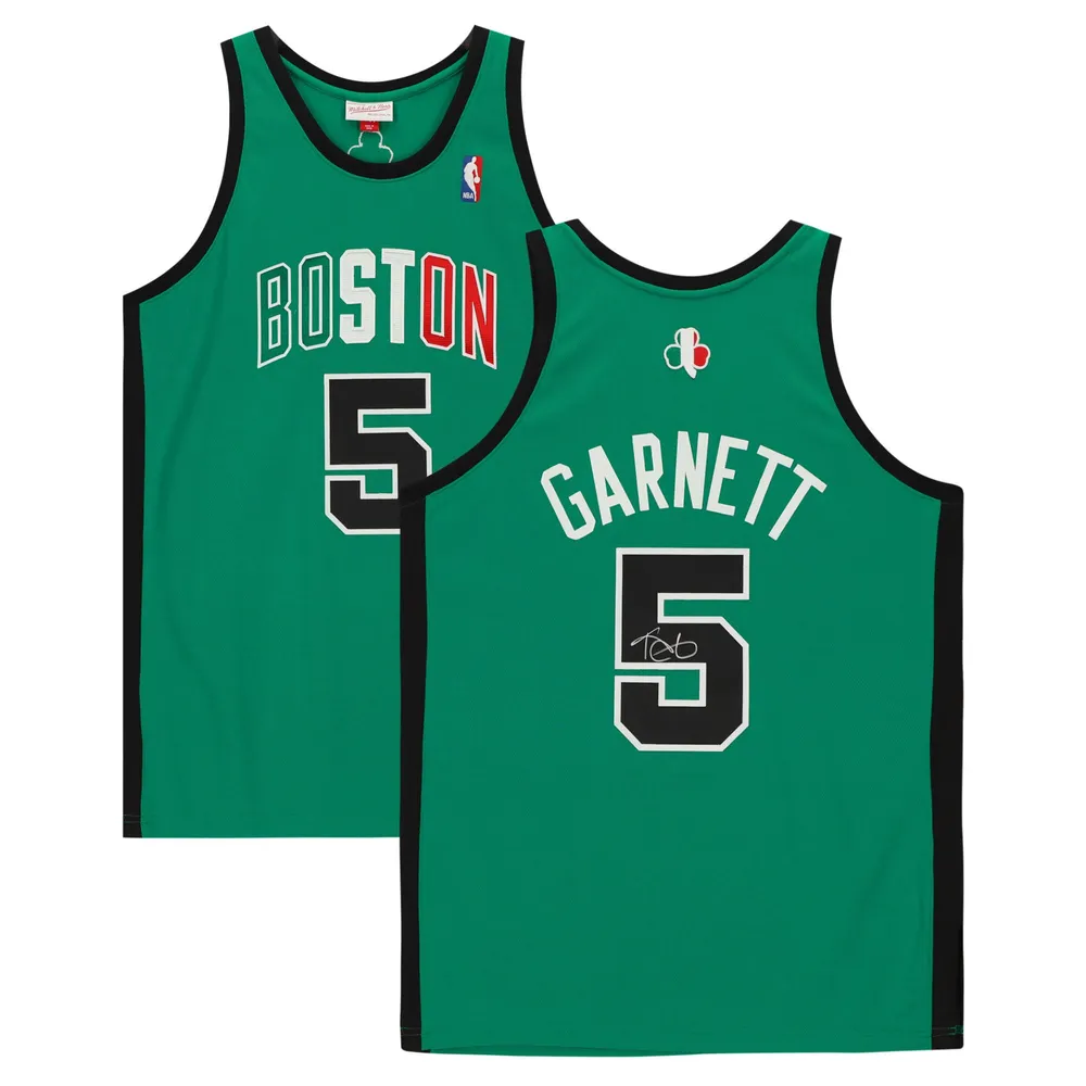 Lids Kevin Garnett Boston Celtics Fanatics Authentic Autographed Green  Mitchell & Ness Authentic Jersey