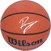 Ballon de basket-ball d'intérieur/extérieur Wilson Authentic Series autographié par Kristaps Porzingis des Boston Celtics