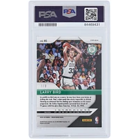 Larry Bird Boston Celtics 2018-19 Panini Prizm Choice Green Prizm #85 #3/8 PSA Authenticated 9 Card