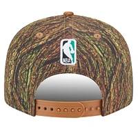 Pin snapback 9FIFTY Victory Grove Forest de Boston Celtics de New Era pour homme