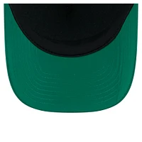 Men's New Era  Kelly Green Boston Celtics Minimalist A-Frame 9FORTY Trucker Hat