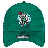Men's New Era  Kelly Green Boston Celtics Subtle Camo 39THIRTY Flex Hat
