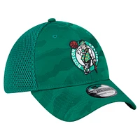 Men's New Era  Kelly Green Boston Celtics Subtle Camo 39THIRTY Flex Hat