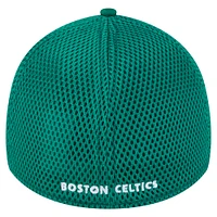 Men's New Era  Kelly Green Boston Celtics Subtle Camo 39THIRTY Flex Hat