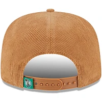 Casquette ajustable en velours côtelé Victory Grove Boston Celtics de New Era pour homme