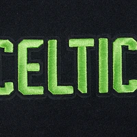 Men's Pro Standard  Black Boston Celtics 2024/25 City Edition Wool Varsity Full-Zip Jacket