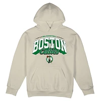 Men's Stadium Essentials  Cream Boston Celtics Your Way Oversized Urban Pullover Hoodie