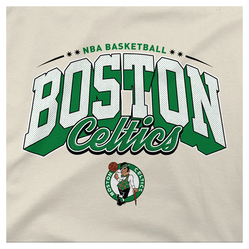 Men's Stadium Essentials  Cream Boston Celtics Your Way Oversized Urban Pullover Hoodie