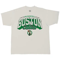 Men's Stadium Essentials  Cream Boston Celtics Your Way Oversized Urban T-Shirt