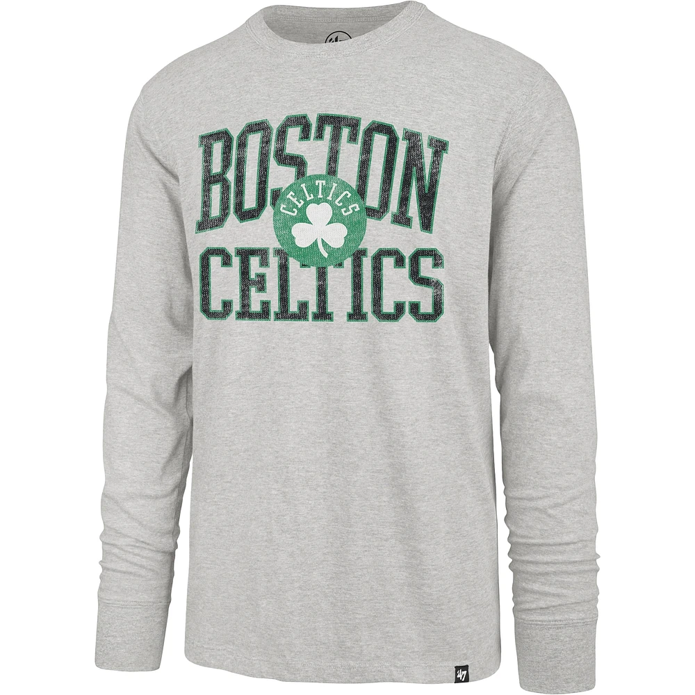 T-shirt à manches longues Franklin Boston Celtics gris '47 pour homme