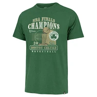 Men's '47 Kelly Green Boston Celtics 2024 NBA Finals Champions Big & Tall Courtside Franklin T-Shirt