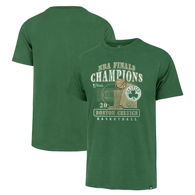 T-shirt '47 Kelly Green Boston Celtics 2024 Champions de la finale NBA Big & Tall Courtside Franklin pour hommes