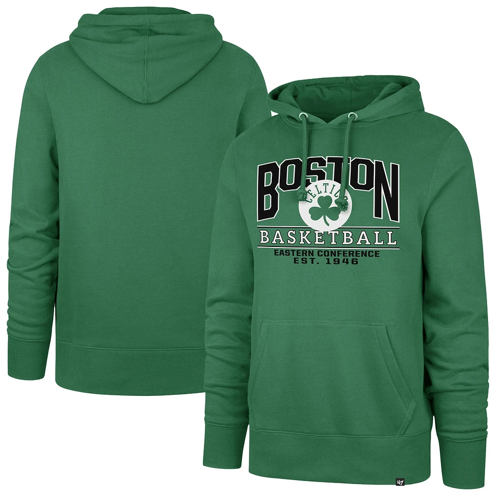 Sweat à capuche Good Call Headline Boston Celtics '47 Kelly Green pour homme, grande taille