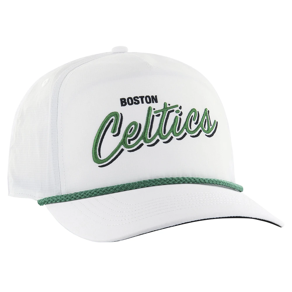 Casquette ajustable '47 Boston Celtics Fairway Hitch brrr pour hommes, blanche
