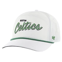Casquette ajustable '47 Boston Celtics Fairway Hitch brrr pour hommes, blanche