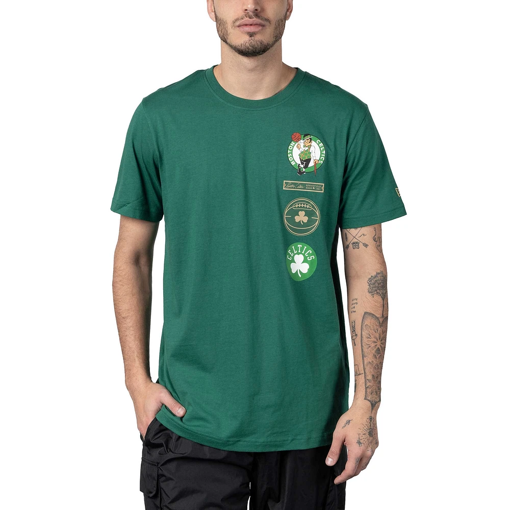 T-shirt 5th & Ocean by New Era Kelly Green Boston Celtics 2023/24 City Edition pour hommes