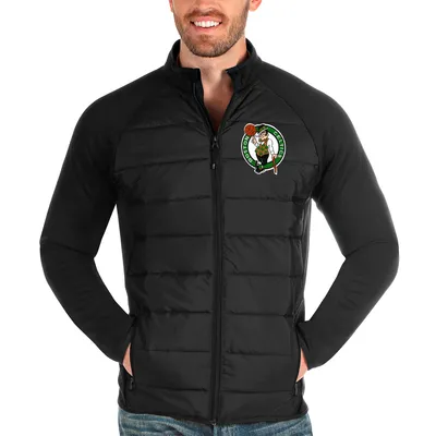 Boston Celtics Antigua Altitude Full-Zip Jacket - Black