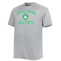 Men's Black Boston Celtics Big & Tall Heart Soul T-Shirt