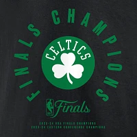 Men's Fanatics Black Boston Celtics 2024 NBA Finals Champions Drive to the Hoop Long Sleeve T-Shirt