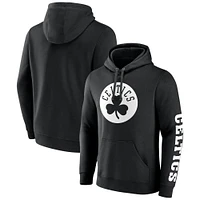 Sweat à capuche en polaire noir Boston Celtics Put Me Coach pour hommes Fanatics