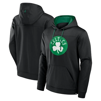 Men's Fanatics  Black Boston Celtics Reserve Defender Pullover Hoodie