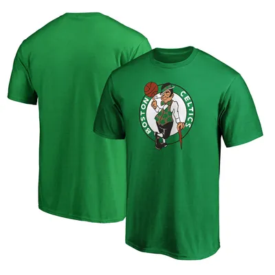 Men's Fanatics Branded White Boston Celtics Primary Logo T-Shirt