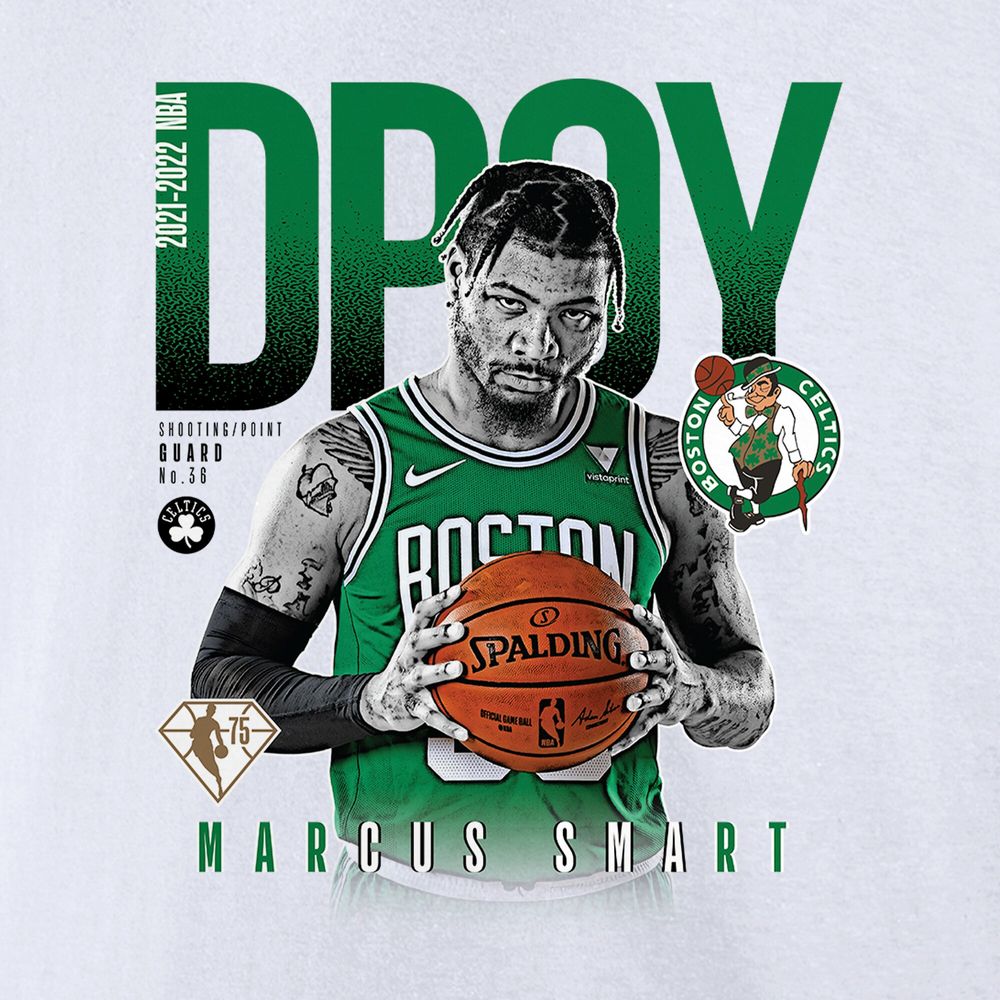 Celtics' Marcus Smart is NBA defensive player of the year