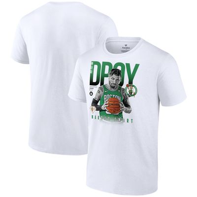 white boston celtics t shirt