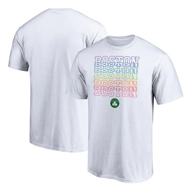 Boston Bruins Fanatics Branded Team Pride Logo T-Shirt - White