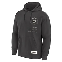 Sweat à capuche gris Boston Celtics Future Ground Info Elements Premium Fanatics pour homme