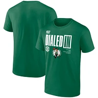 Men's Fanatics  Kelly Green Boston Celtics 2025 Atlantic Division Champions Locker Room T-Shirt