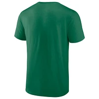 Men's Fanatics  Kelly Green Boston Celtics 2025 Atlantic Division Champions Locker Room T-Shirt