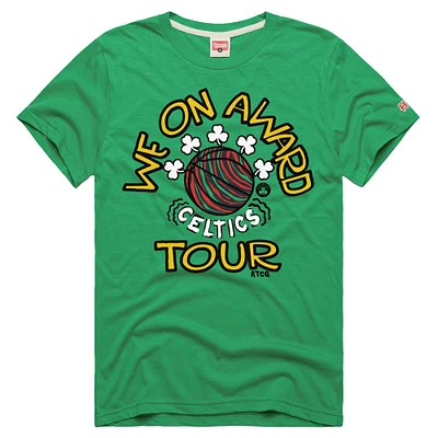 T-shirt hommage vert pour homme Boston Celtics A Tribe Called Quest x NBA We On Award Tour