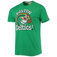 T-shirt à trois mélanges Hommage Kelly Green Boston Celtics NBA x Spongebob Collab pour homme