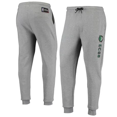 Pantalon de jogging Hugo Boss pour homme gris chiné Boston Celtics Slam Dunk 2