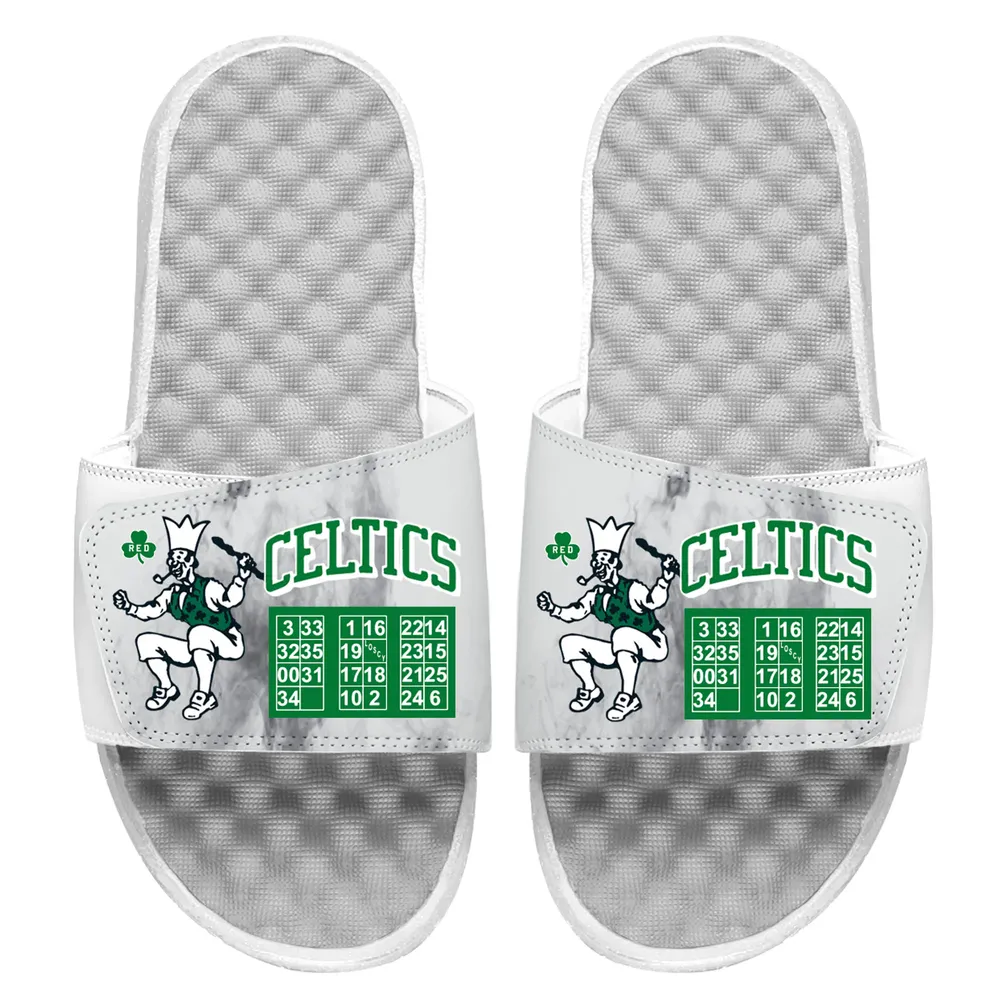 Lids Boston Celtics ISlide 2021/22 City Edition Jersey Slide Sandals -  White